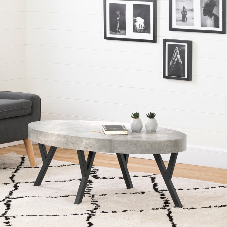 Wayfair cement shop coffee table